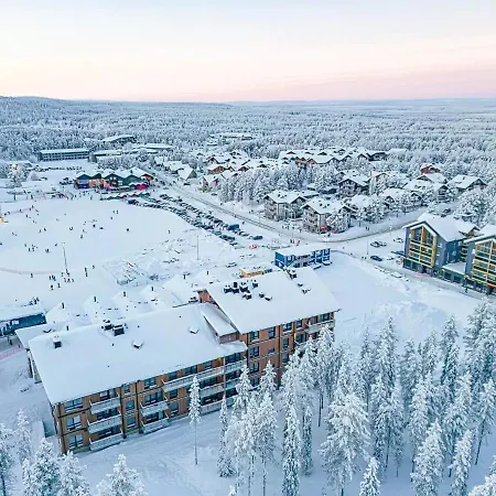 Apartment Lux Lapland Cranberry Center 61m2 Ski-in Ski-out 2 Bedr & 2 Bathr