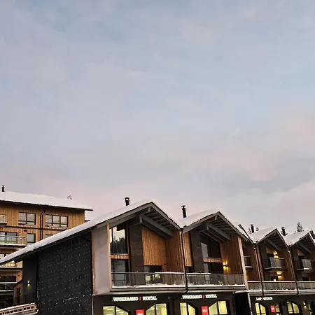 Lux Lapland Cranberry Center 61m2 Ski-in Ski-out 2 Bedr & 2 Bathr Apartment