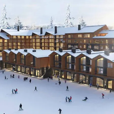 Lux Lapland Cranberry Center 61m2 Ski-in Ski-out 2 Bedr & 2 Bathr Apartment Levi